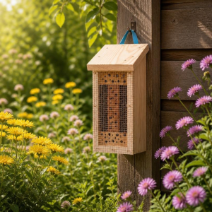 Insektenhotel für den Garten.